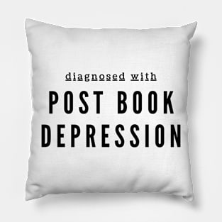 Post Book Depression Pillow