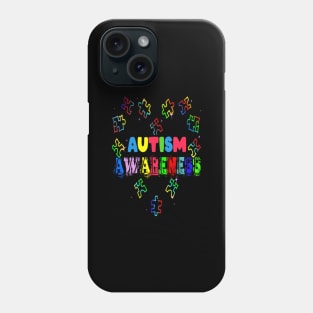 Autism T-ShirtAutism Heart World Autism Awareness Day T Phone Case