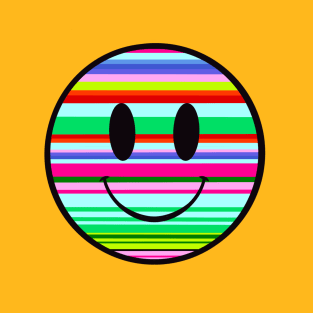 Serape Happy Face T-Shirt