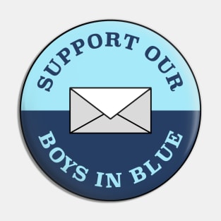 Support Our Boys In Blue - USPS Pin