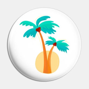 Palm Trees Pin