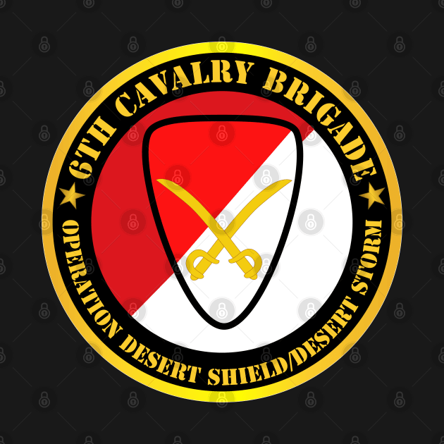 6th Cavalry Brigade - Operation Desert Shield - Desert Storm by twix123844