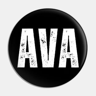 Ava Name Gift Birthday Holiday Anniversary Pin