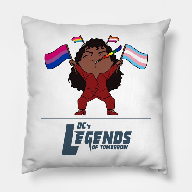 Pride Astra Logue 2021 v1 Pillow by RotemChan