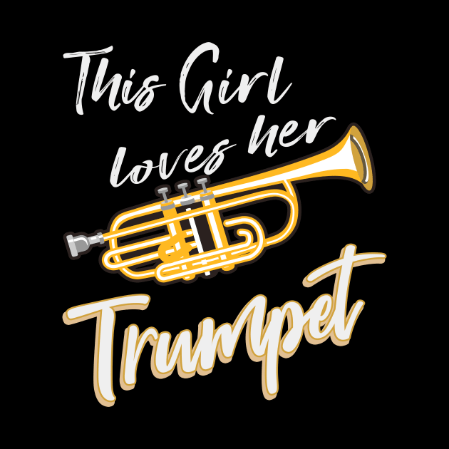 Trumpet Musical Instrument by Foxxy Merch