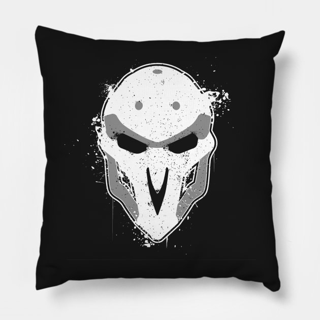 Reaper Overwatch Pillow by digitalage