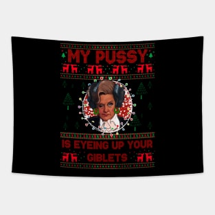 Mrs Slocombe's Pussy Will Ruin Christmas Dinner. Are you being served Tapestry