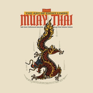 Muay Thai Tattoo Dragon T-Shirt