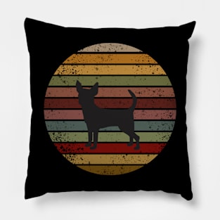 Chihuahua vintage Pillow