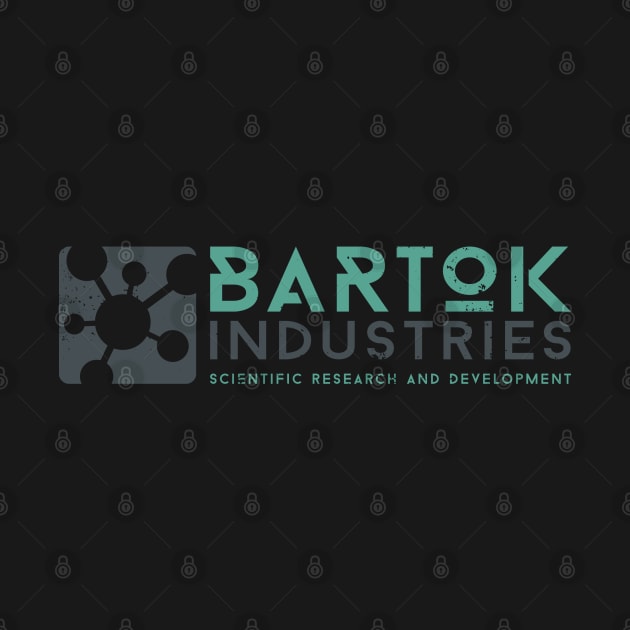 Bartok Industries (aged look) by MoviTees.com