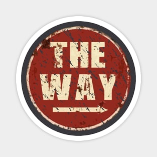 Way Sign Magnet