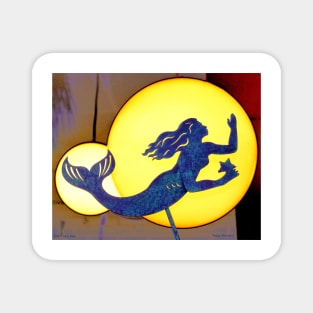 Indigo Mermaid Magnet
