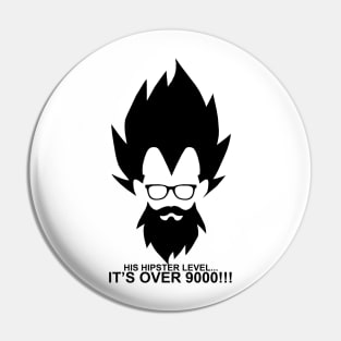 Hipster Vegeta Pin