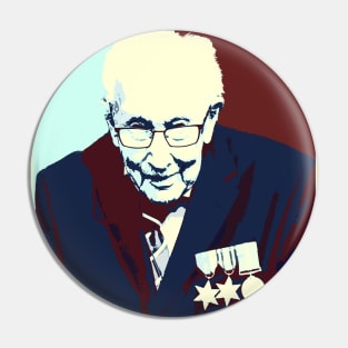 Captain Tom Moore Hero Pin