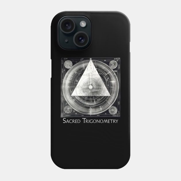 Sacred Trigonometry Phone Case by BarrySullivan