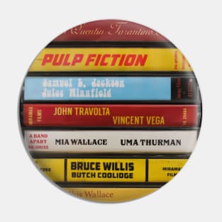 Pulp Fiction Cassettes Pin