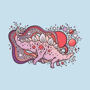 Star Stego | Space Dinosaur T-Shirt