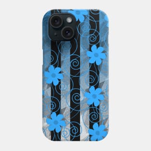 Blue flower Phone Case