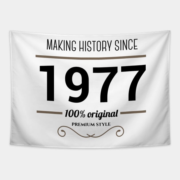 Making history since 1977 Tapestry by JJFarquitectos