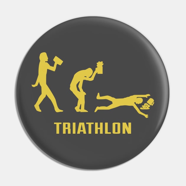 Funny Oktoberfest Beer Triathlon Pin by anumakram676