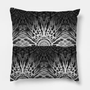 Batik Vintage Sunflower Wallpaper Pillow