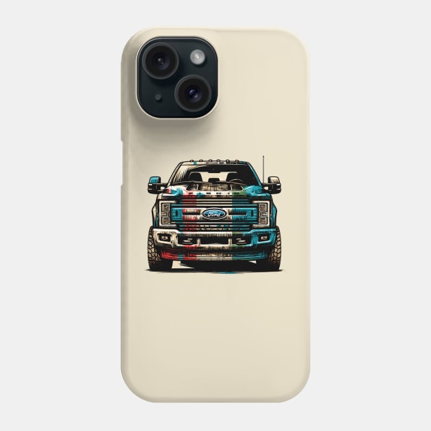 Ford F250 Phone Case by Vehicles-Art