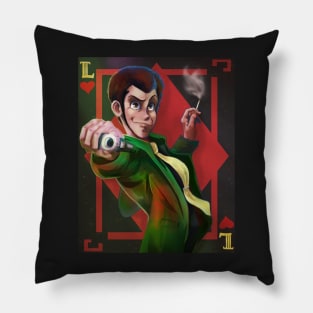 Lupin the Third (Green Jacket) Pillow