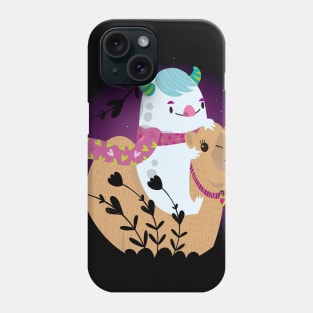 Monster llama Phone Case