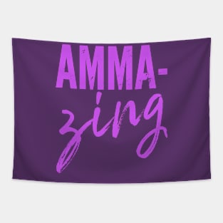 Amma-zing Pink Tapestry