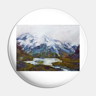 Mt Cook, South Island NZ Pin