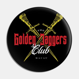 The Golden Daggers Pin