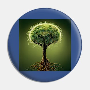 Yggdrasil World Tree of Life Pin