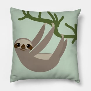 cute sloth Pillow