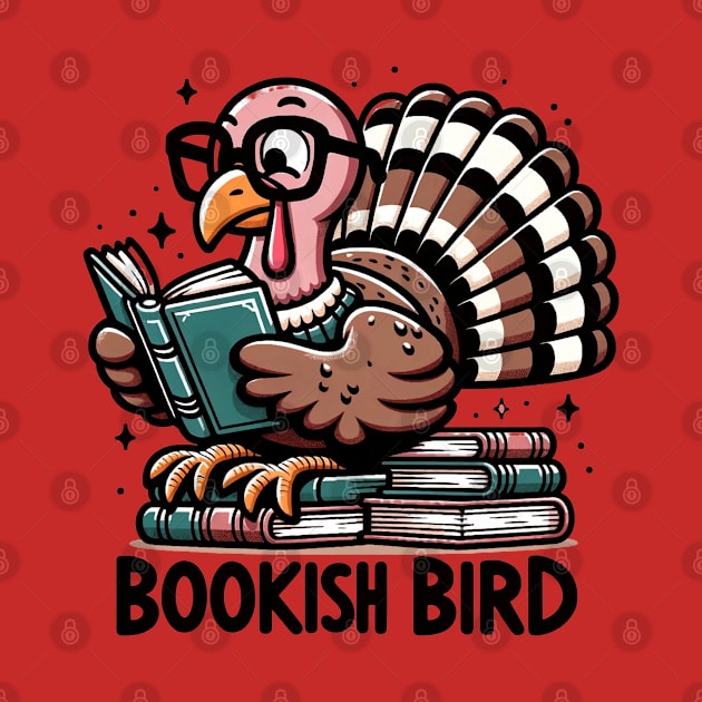 Bookish Bird by sharukhdesign