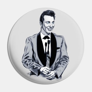 Ferlin Husky - An illustration by Paul Cemmick Pin