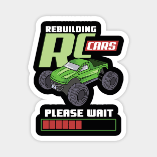 RC Cars Magnet