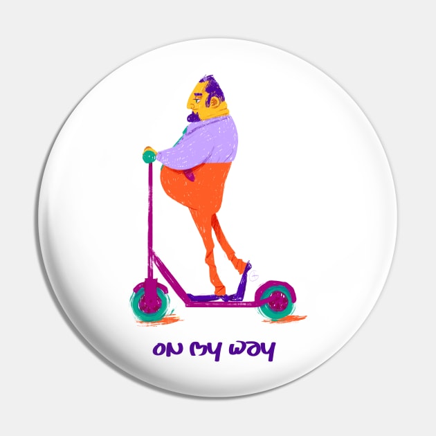 On my way Pin by goraliza