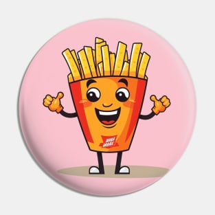 kawaii french fries T-Shirt cute  gilrl Pin