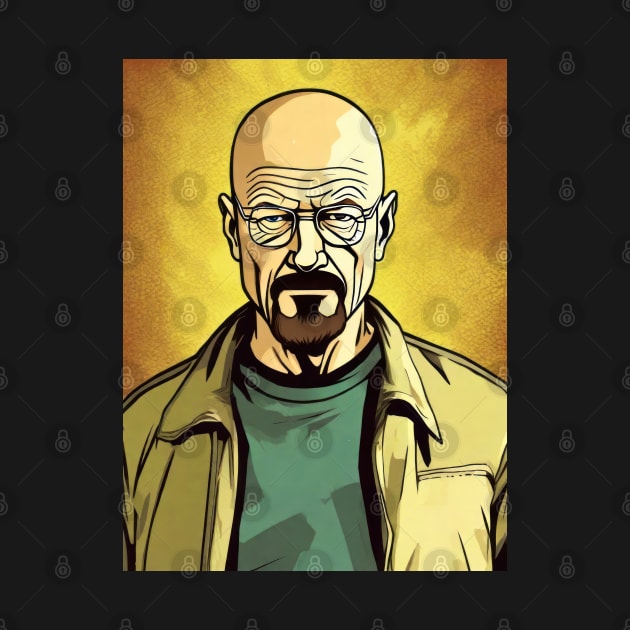 Walter White - Let's COOK ! by Buff Geeks Art