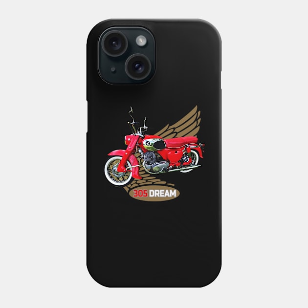 CLASSIC BIKE N021 Phone Case by classicmotorcyles