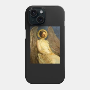 Angel Meditating Heaven Sent 107 Phone Case