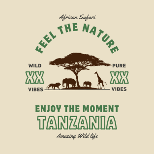 African Safari Tanzania T-Shirt