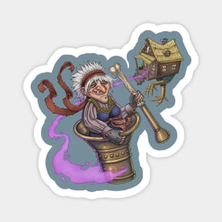 Baba Yaga Magnet