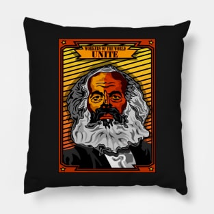 WORKERS OF THE WORLD UNITE Pillow