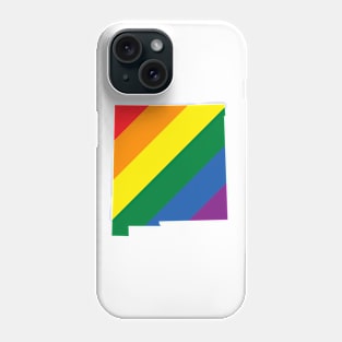 New Mexico state (LGBT) pride Phone Case