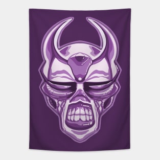 Cyber Zombie Oni Tapestry