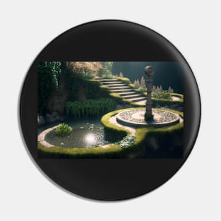 Peaceful Garden Pin