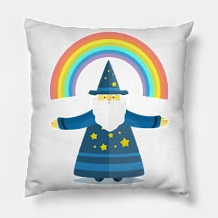 Old Wizard Character Pillow