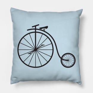 Penny Farthing Bicycle Pillow