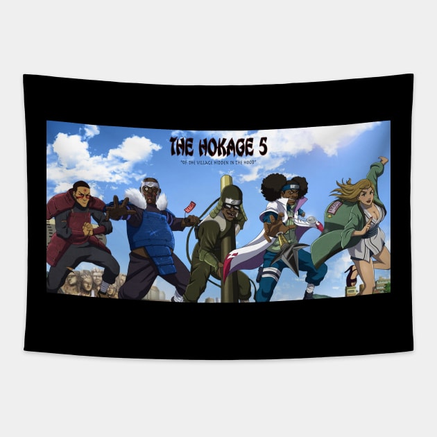 Boondocks Kage Tapestry by TreTre_Art